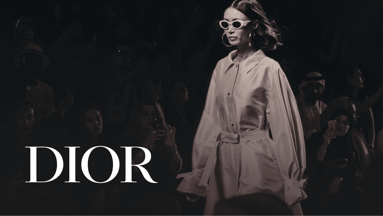 Dior Marketing runway event